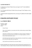 Читать книгу Colonel Butler's Wolf